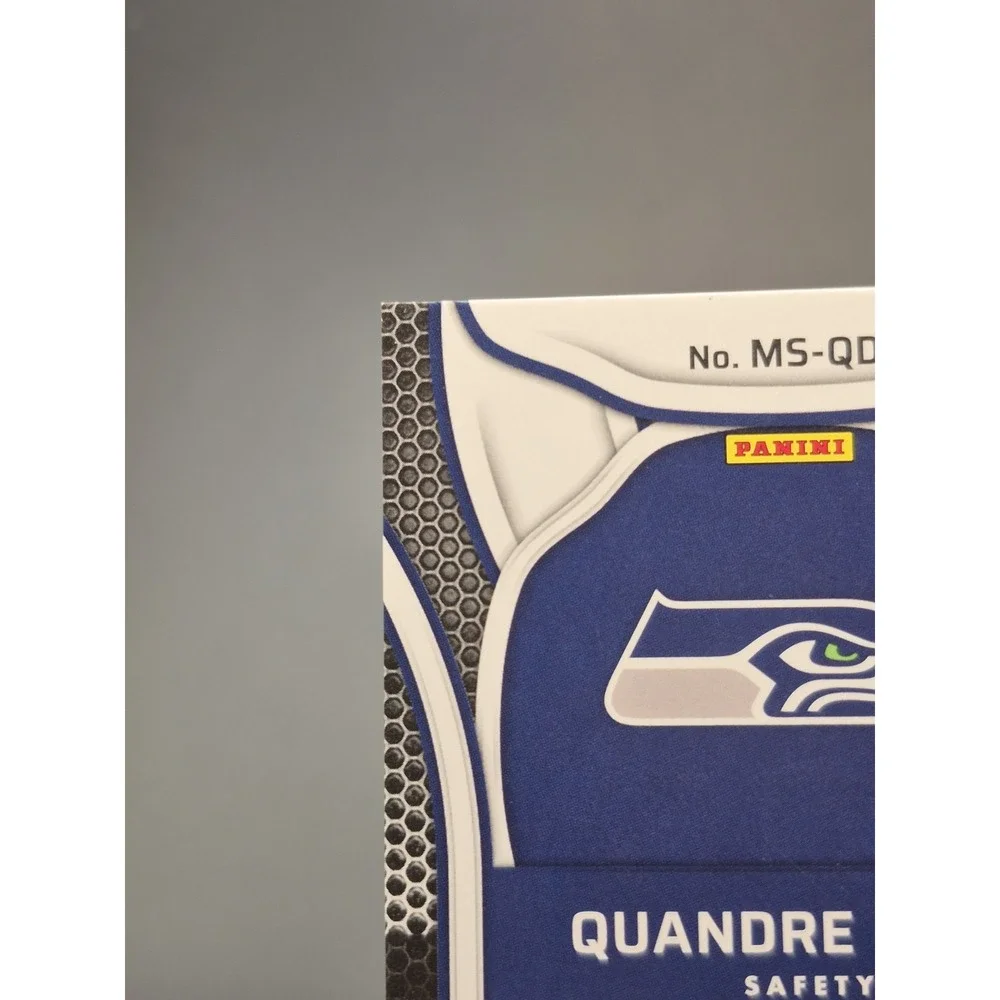 2022 Certified Quandre Diggs #MS-QD Mirror Signatures Pink /50 Seattle Seahawks